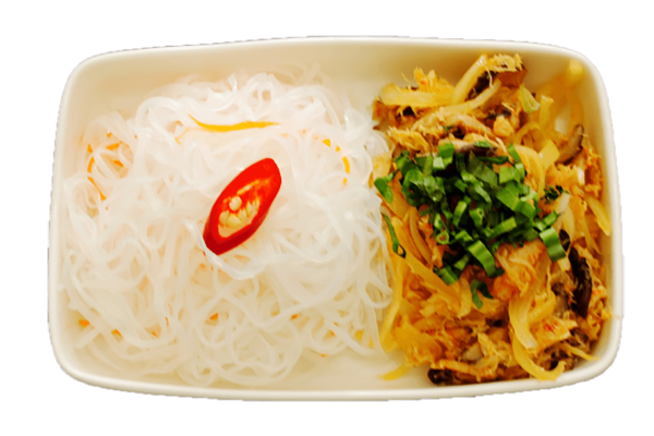 Cellophane noodle with crabmeat 