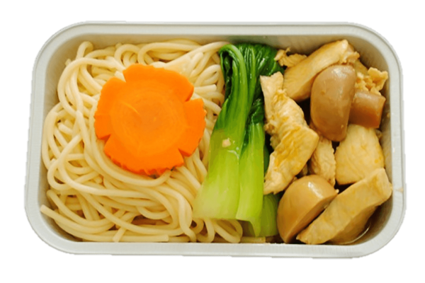Noodle with chicken and vegetable